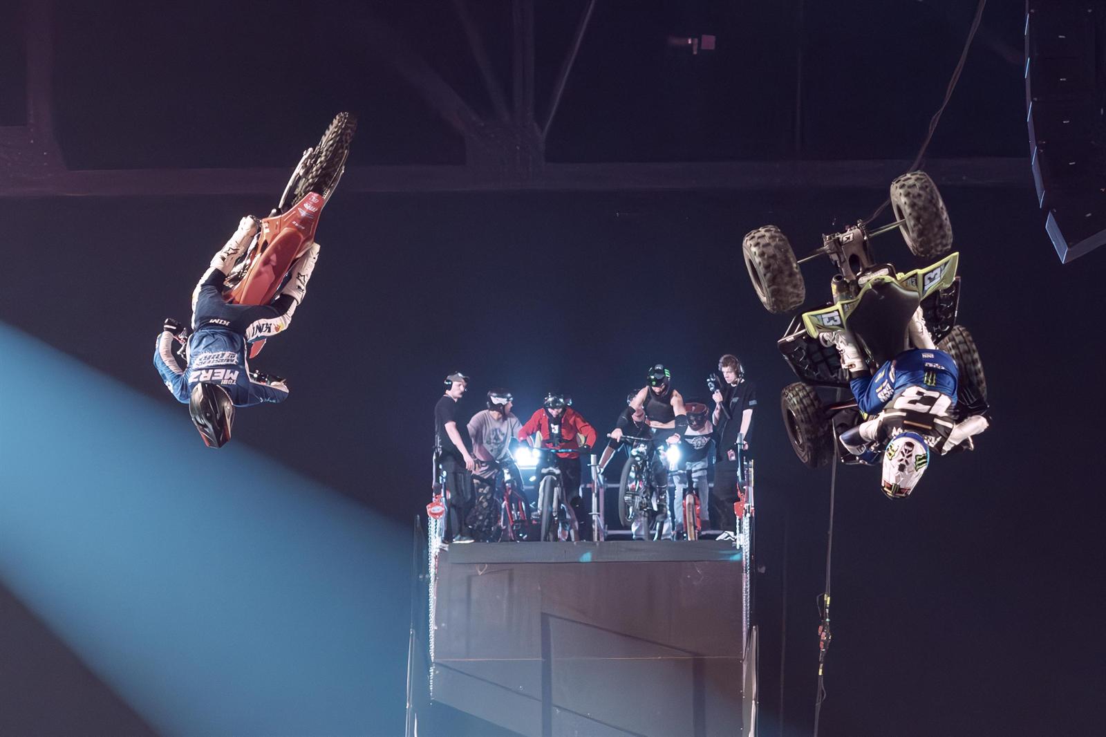 Freestyle motocross at Masters of Dirt